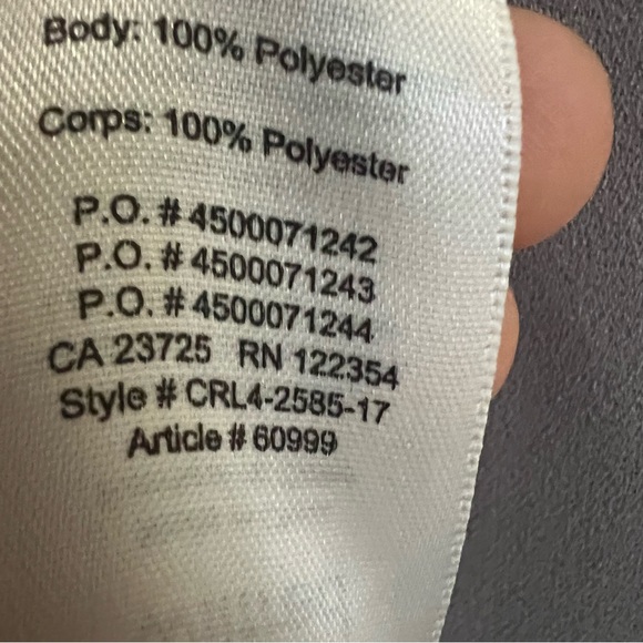 Wilfred tie sleeve blouse in grey, exposed shoulder size M excellent condition - Picture 8 of 9